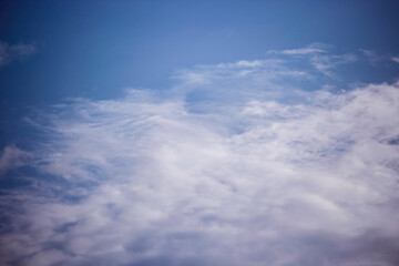 Blue Sky Cloud Fine Weather Environment