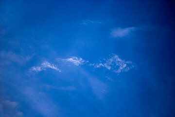 Blue Sky Cloud Fine Weather Environment