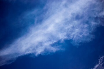 Blue Sky Cloud Fine Weather Environment