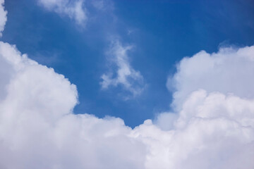 Blue Sky Cloud Fine Weather Environment