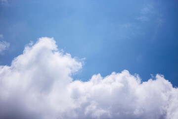 Blue Sky Cloud Fine Weather Environment