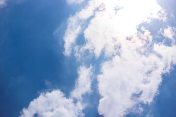 Blue Sky Cloud Fine Weather Environment