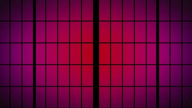 障子 灯り BG28_RED