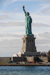 Fototapeta premium Etats Unis USA US Amerique New York Statue Liberté Lady Liberty