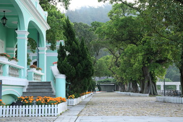 マカオの風景（タイパ・ハウス・ミュージアム）