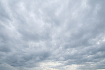 dark blue cloud with white light sky background and city light midnight evening time on rainy season