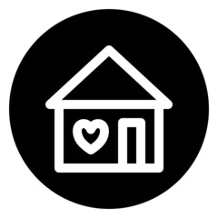 home glyph icon