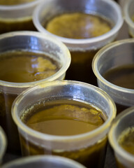 Cannabis extract full spectrum rosin for dab. Medical marijuana extract oil and concentrated thc.