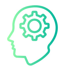 head gradient icon