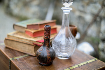 Décor objets médiévaux