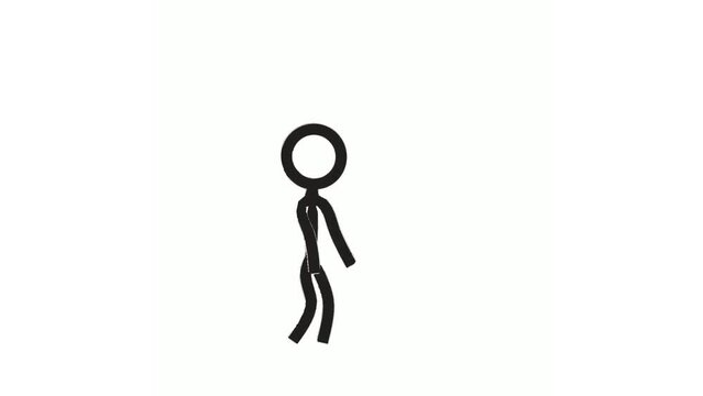 pictogram person, various poses, sketch drawing, stick figures people