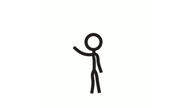 pictogram person, various poses, sketch drawing, stick figures people