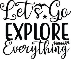 hiking svg design cut files