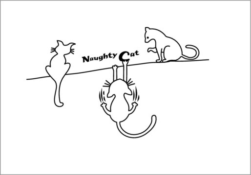hand drawn illustration of a set of icons for design