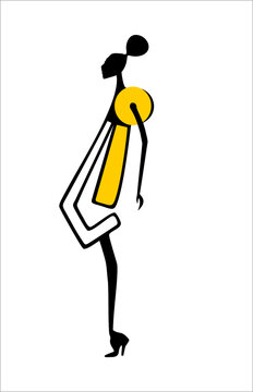 woman with shopping bags