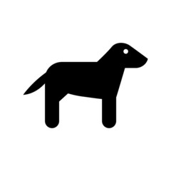 dog icon or logo isolated sign symbol vector illustration - high quality black style vector icons
