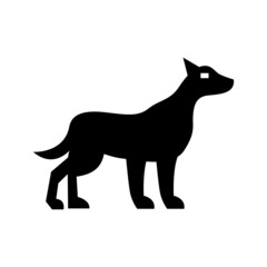 dog icon or logo isolated sign symbol vector illustration - high quality black style vector icons
