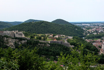 Fototapeta na wymiar Citadelle de Besançon - Doubs - France