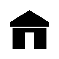 dog house icon or logo isolated sign symbol vector illustration - high quality black style vector icons
