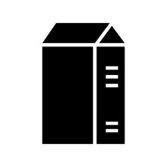 milk icon or logo isolated sign symbol vector illustration - high quality black style vector icons

