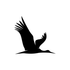 flying stork logo