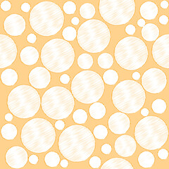 Vector geometric seamless pattern. Universal Repeating abstract circles figure