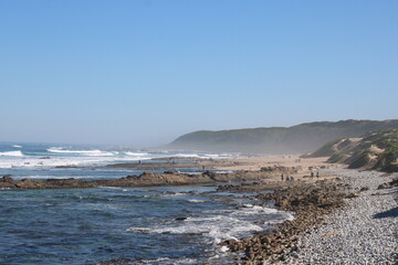 view of the coast of the sea