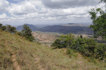 scenic view of Ole Muntus Hill in Sultan Hamud, Kenya
