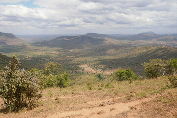 scenic view of Ole Muntus Hill in Sultan Hamud, Kenya