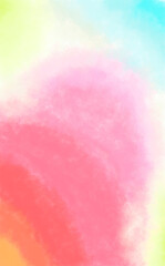 Red pink green blue abstract beautiful and colorful background gradients made using the texture of watercolor spots