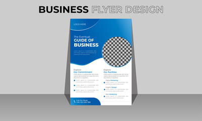 Corporate Business flyer template in a4 size flyer,poster,brochure, magazine cover template.