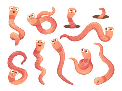 Earthworm Cartoon Images – Browse 5,824 Stock Photos, Vectors, and Video