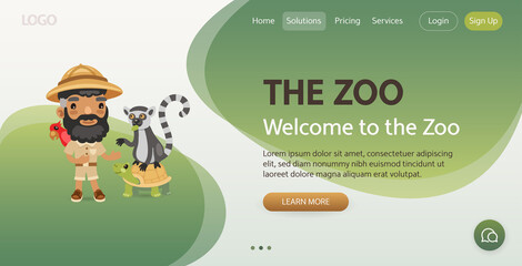 The Zoo Website Template
