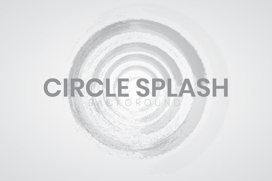Circle Water Splash Background