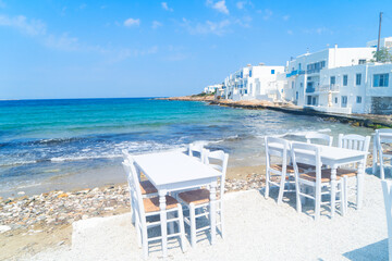 Obraz premium Naoussa waterfront, Paros Greece