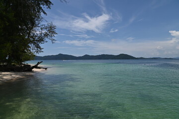 Fototapeta na wymiar The Manukan, Mamutik and Sapi Islands of Kota Kinabalu, Sabah Malaysia
