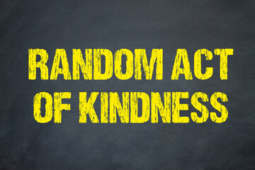Random act of kindness