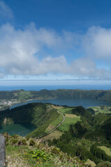 Fototapeta na wymiar Lagoa das 7 Cidades - Azores