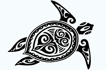 designs for turtle graphic resources with ethnic motifs