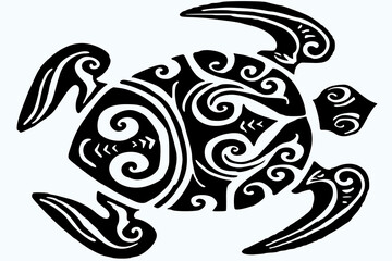 designs for turtle graphic resources with ethnic motifs