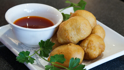 Sweet and Sour Chicken Balls