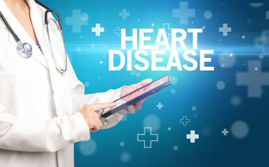 doctor writes notes on the clipboard