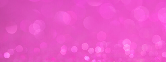 Pink rose, pink bokeh, circle abstract light background, Pink rose shining lights, sparkling glittering Valentines day