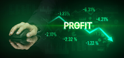 male hand holding wireless peripheral