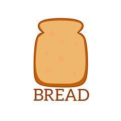 bread icon vector. suitable for logos, wallpapers, backgrounds and more