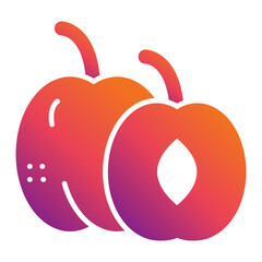 Apricot Icon