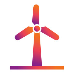 Wind Turbine Icon