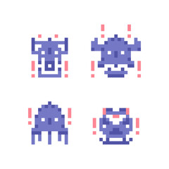 Obraz premium virus warning icon. a virus or malware has been detected. antivirus. virus or monster symbol and exclamation point. flat cartoon illustration. concept design