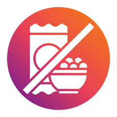 No Snack Icon