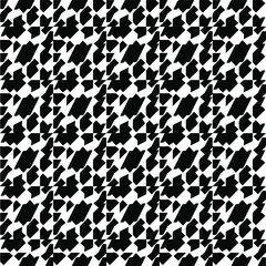 Abstract background with black and white pattern. Unique geometric vector swatch. Perfect for site backdrop, wrapping paper, wallpaper, textile and surface design. 